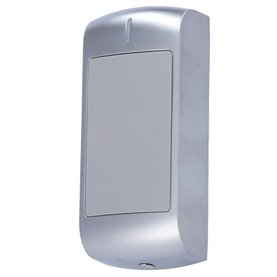 Lettore di accesso in metallo - Accesso tramite scheda EM e MF - Indicatore a LED e acustico - Wiegand 26/34 - Compatibile con i controller ZKTeco - Adatto per uso esterno IP66 | Antivandalo IK10