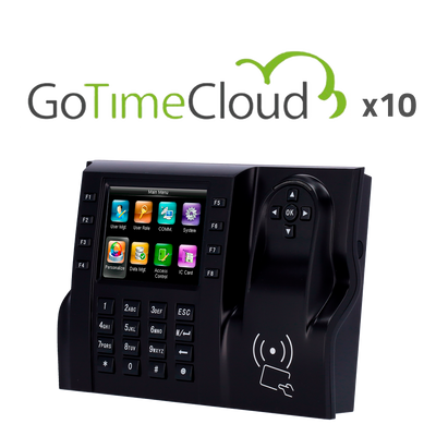 Controllo presenze - Schede EM/MF e PIN - 10.000 schede | 50.000 registri - 3.5" TFT | TCP/IP