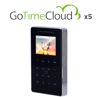 Controllo accessi e presenze IP65 IK04 - Scheda EM/MF e PIN - 50.000 schede | 200.000 registri - 2.4" TFT | TCP/IP
