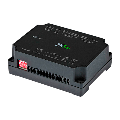 Controller accessi Extender - Accesso con scheda o password - Comunicazione RS485 - 2 lettori Wiegand - Uscita relè per 1 porta - È necessario il controller master  ZK-C2-260