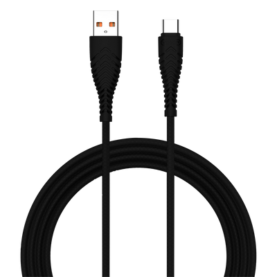 Veger - Cavo USB2.0  - Da USB-A a USB-C - Guaina in plastica, Nylon intrecciato  - Lunghezza 1.2m